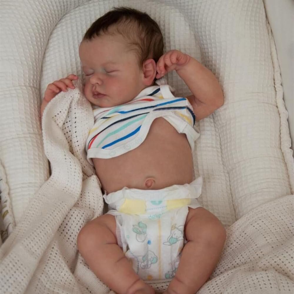 Кукла Реборн Девочка 49 см Ручной работы Моющаяся Мягкое Виниловое Тело, как Настоящий Ребенок, Спящие Глаза Девочка, фото №1 Кукла Реборн Девочка 49 см Ручной работы Моющаяся Мягкое Виниловое Тело, как Настоящий Ребенок, Спящие Глаза Девочка, фото №1