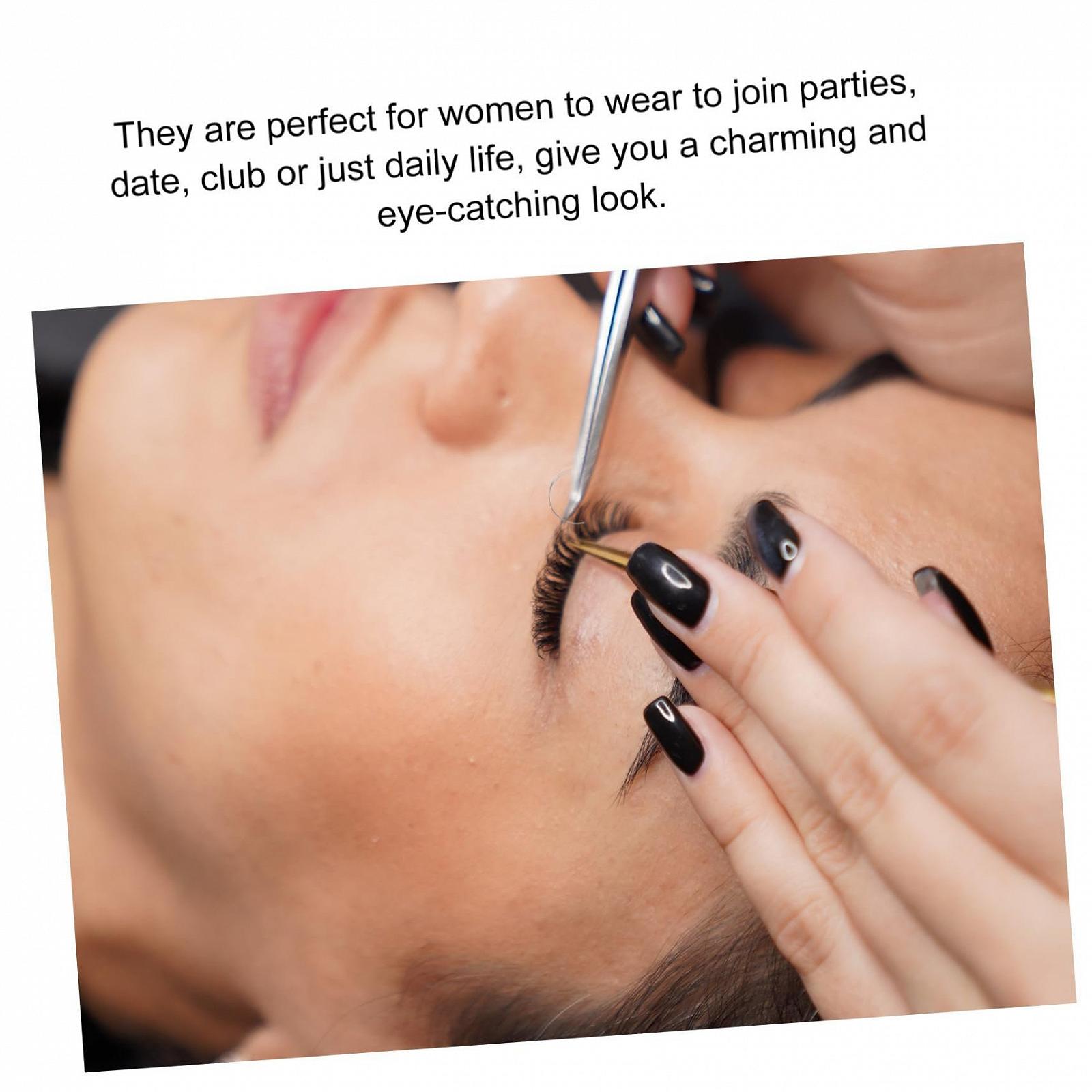 Вії Angoily штучні 4 пари 3D хімічне волокно, фото №5