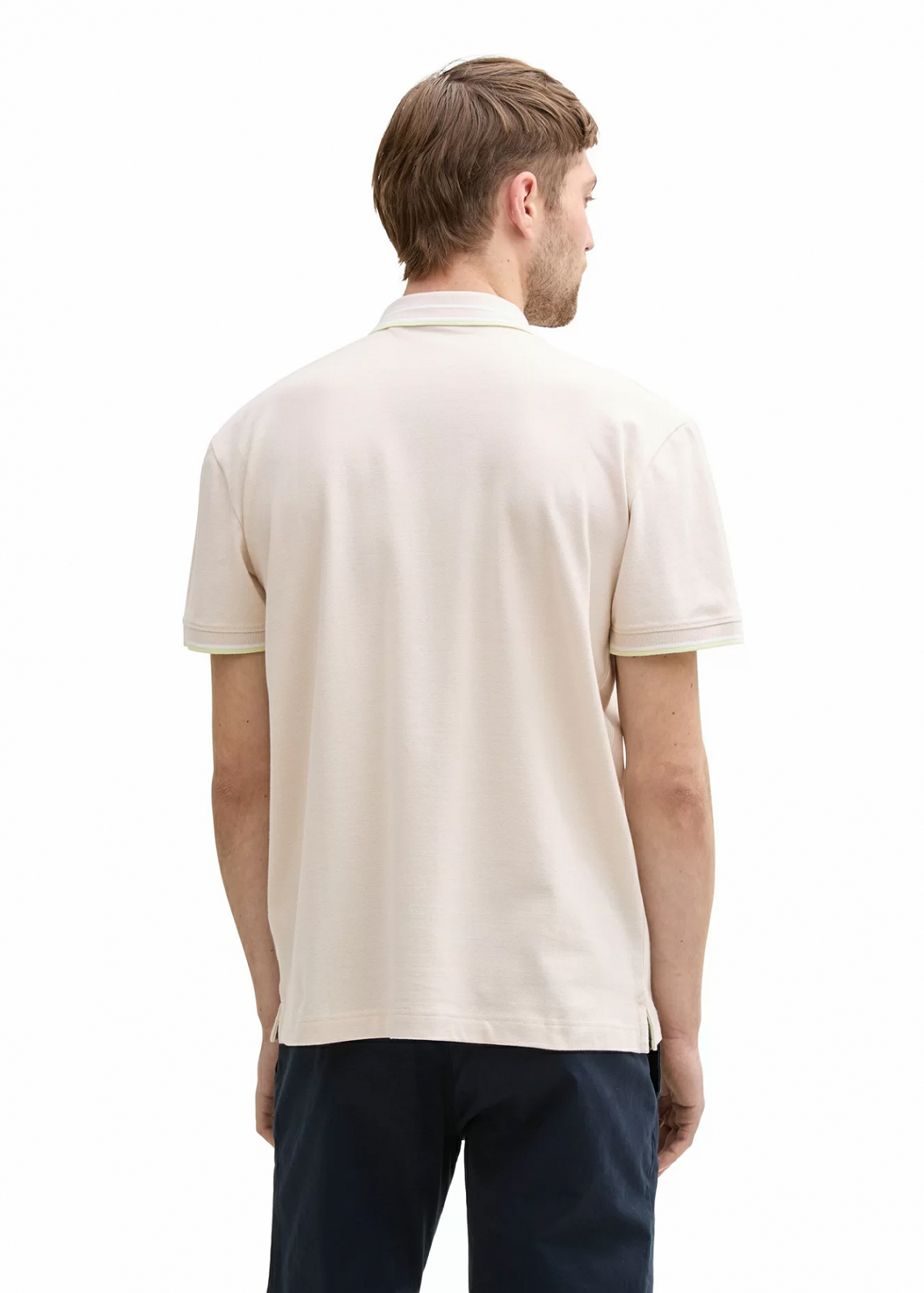 Рубашка поло Tom Tailor WITH STRETCH 1045629-38207 Кремовый XL, фото №2
