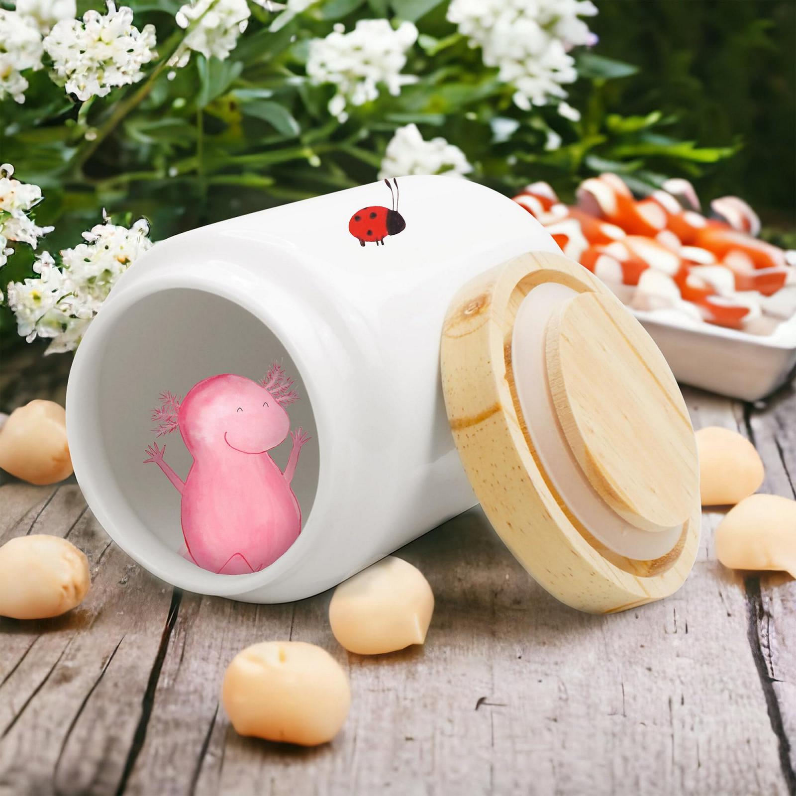 Керамічна ємність Mr. & Mrs. Panda Bear Coffee Ceramic Jar, фото №3