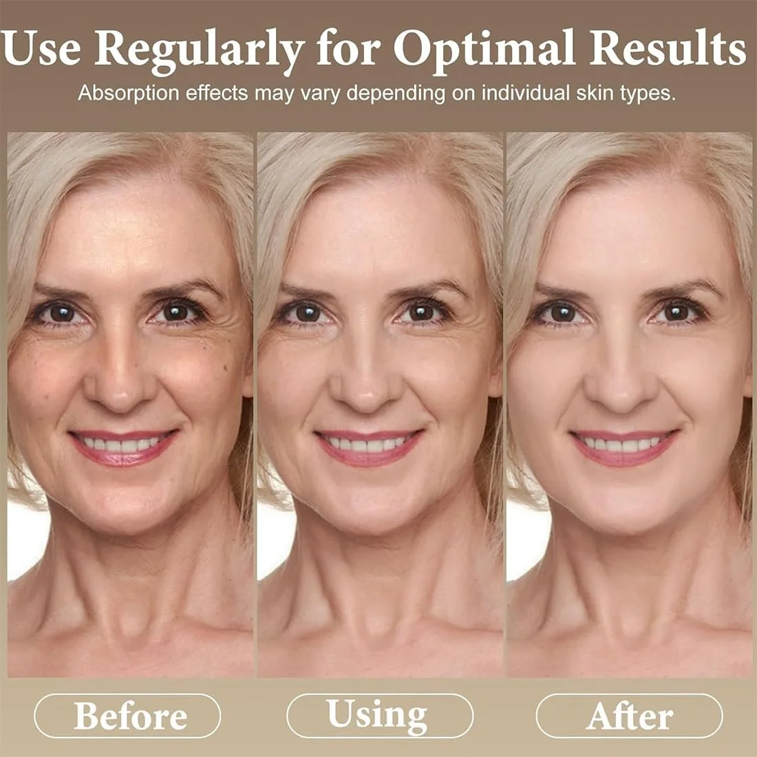 Маска SexxLady Deep Collagen, маска для видалення подвійного підборіддя, 5 шт, фото №5