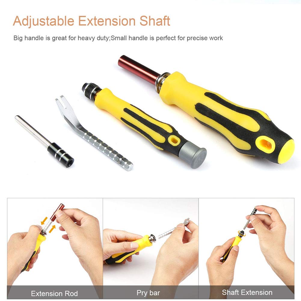 Набор отверток Precision 70-in-1 Professional Electronic Repair Kit, фото №3