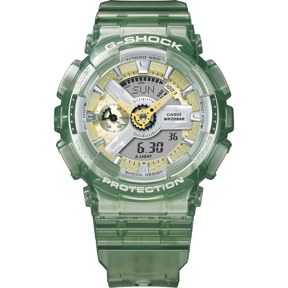Годинник Casio G-SQUAD GMA-S110GS-3AER для дітей діаметр 46 мм прозорий, фото №3