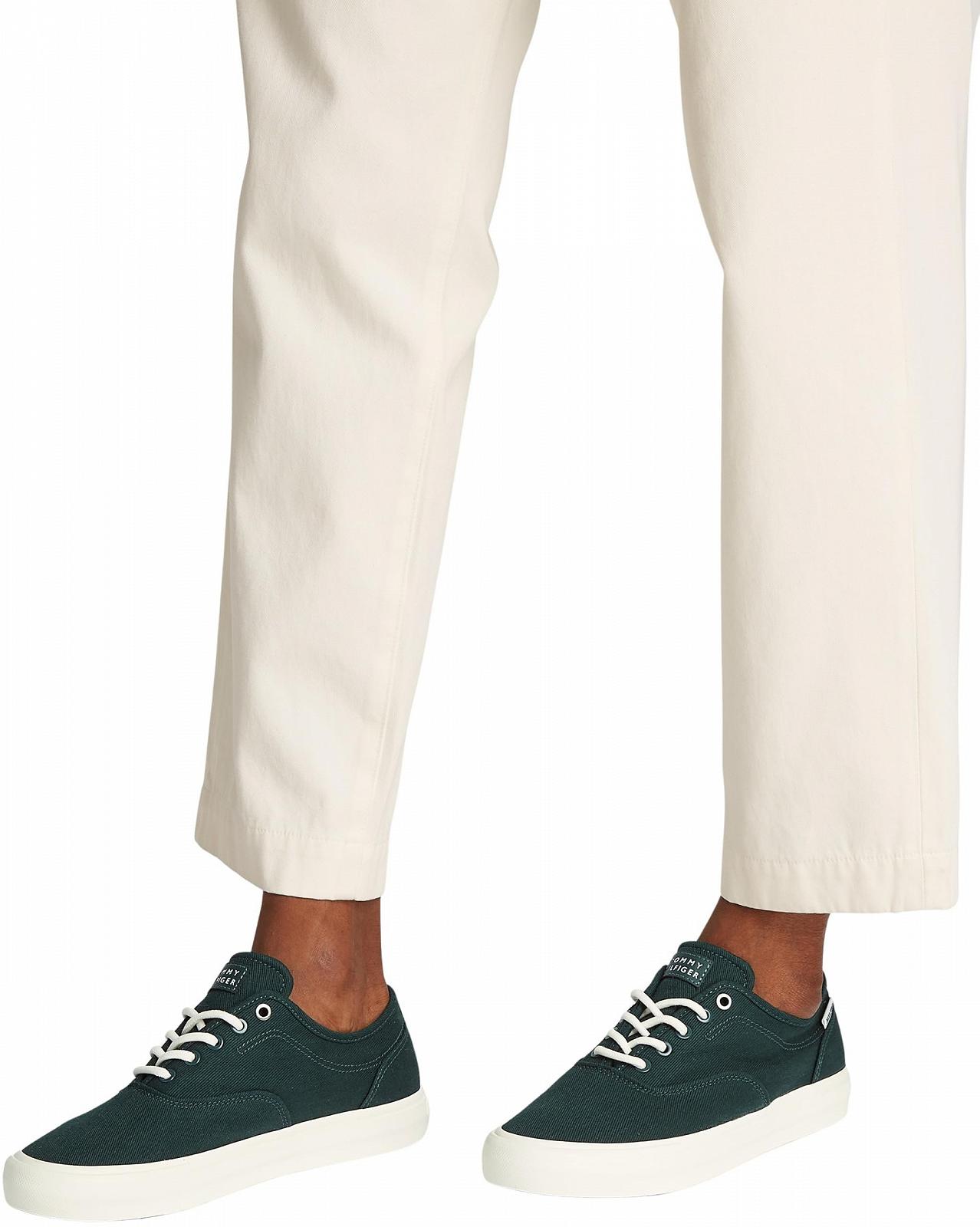 Кеды Tommy Hilfiger Th Hi Vulc Oxford Twill Fm0fm05400, фото №6