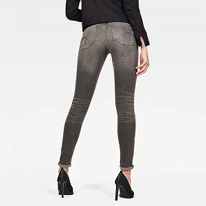 Жіночі джинси G‑STAR Lynn Mid Skinny Medium Aged Ripped - 32 synthetic.ua - Фото 1