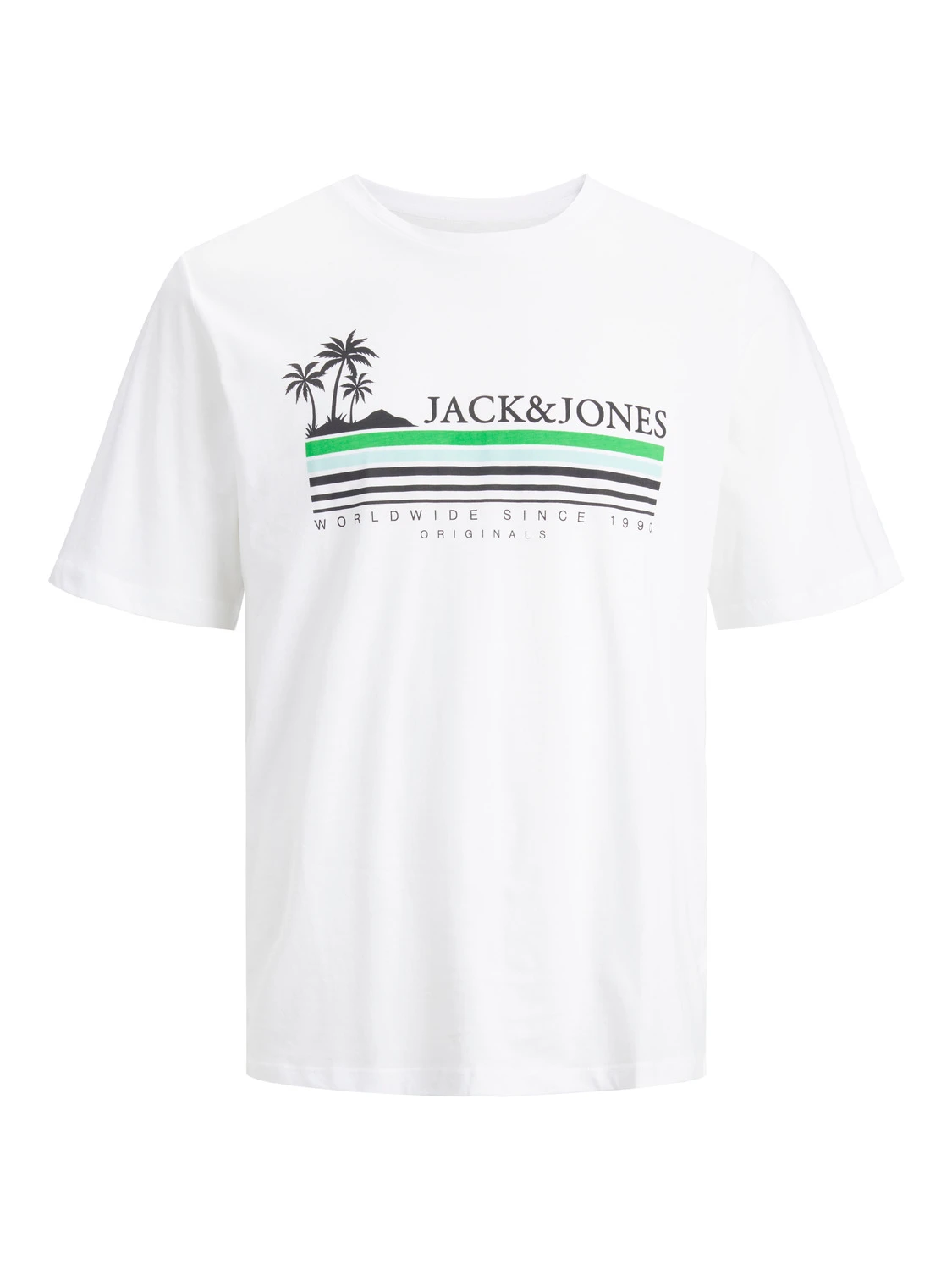 Футболка JORCODY SUMMER TEE SS CREW NECK 12235154-Bright  Jack&Jones Білий L, фото №5