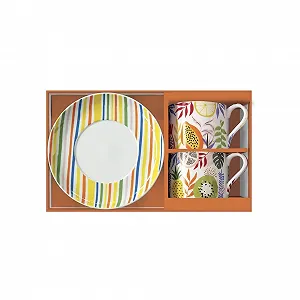 Набор фарфоровых стаканов Easy Life 2 шт 24кл synthetic.ua - Фото 1