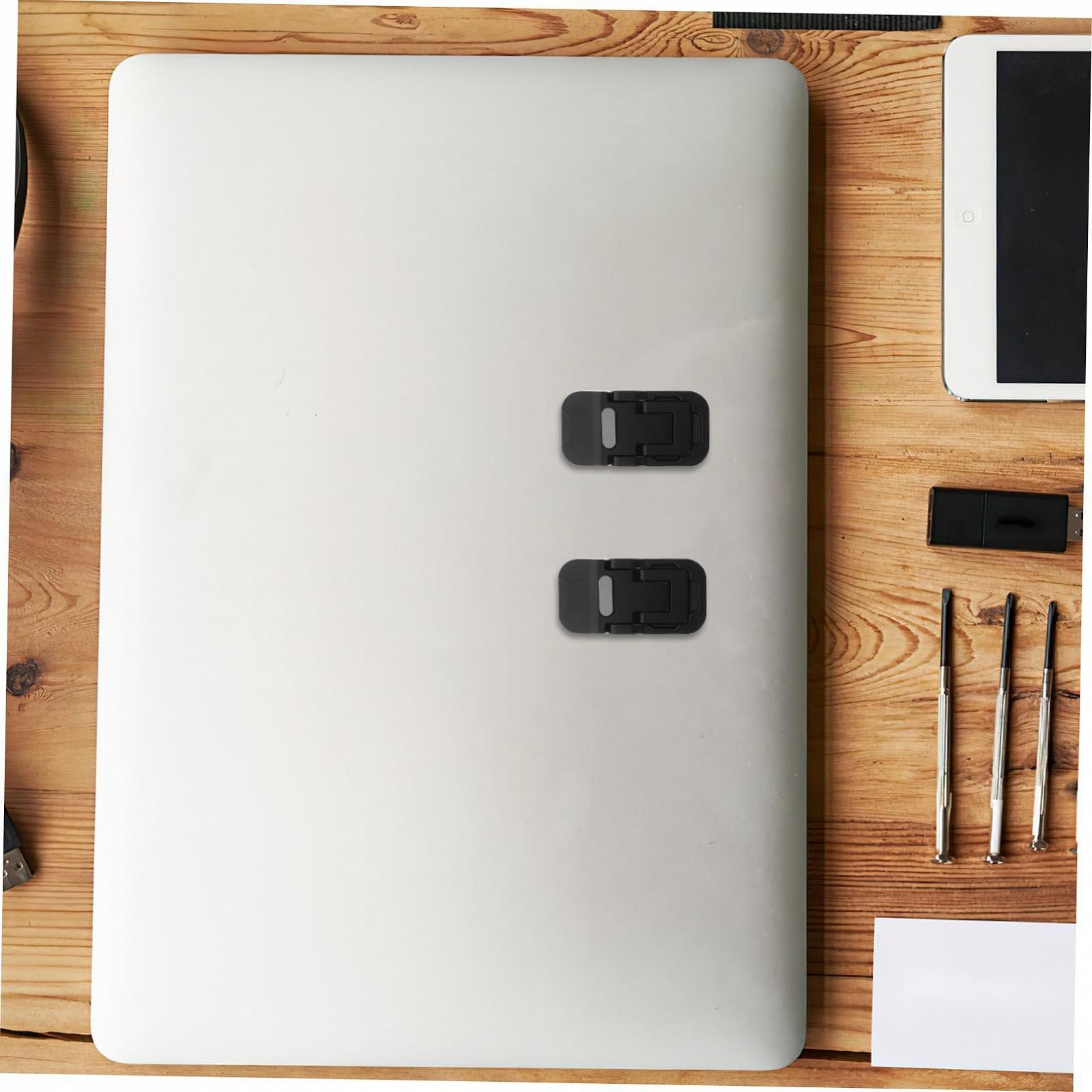 Підставка для ноутбука портативна складна міні з невидимою клейкою основою для покращення постави та вентиляції сумісна з, фото №5