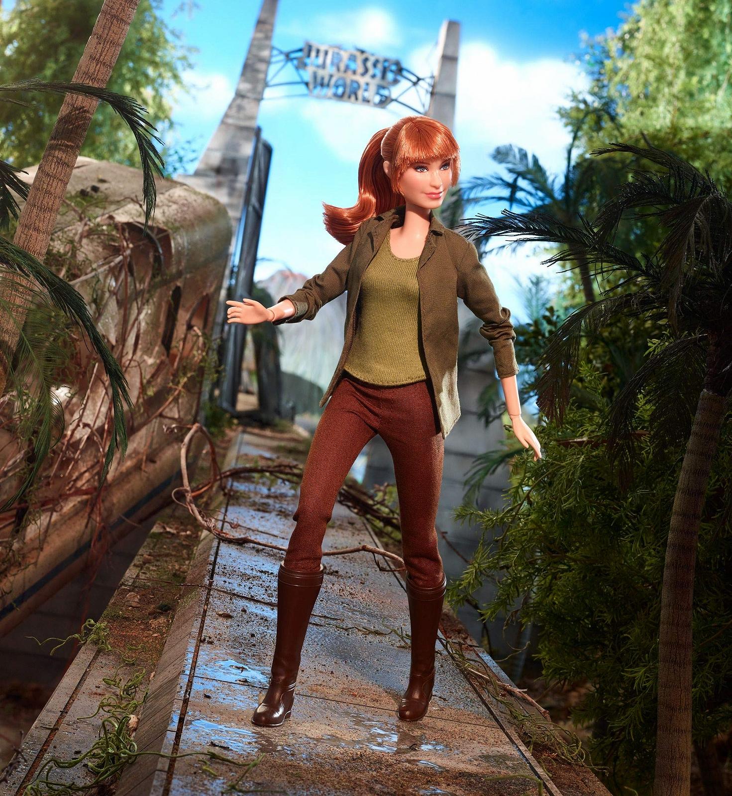 Кукла Barbie Jurassic World FJH58 Claire Разноцветная, фото №6
