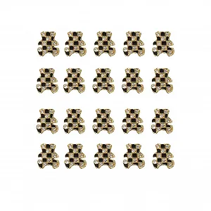 Подвеска для ногтей 3D Сердце Бант Стиль C 5 штук - Фото 1