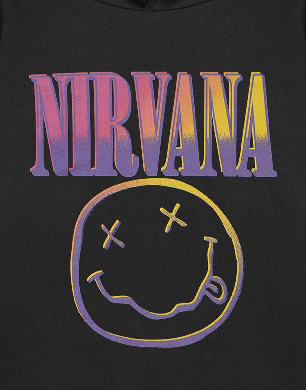 Худи Nirvana Черный Многоцветный, фото №7