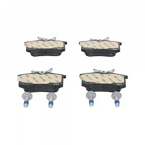 Комплект гальмівних колодок, дискове гальмо ATE Ceramic 13.0470-2860.2 для SEAT SKODA VAG - Фото 1