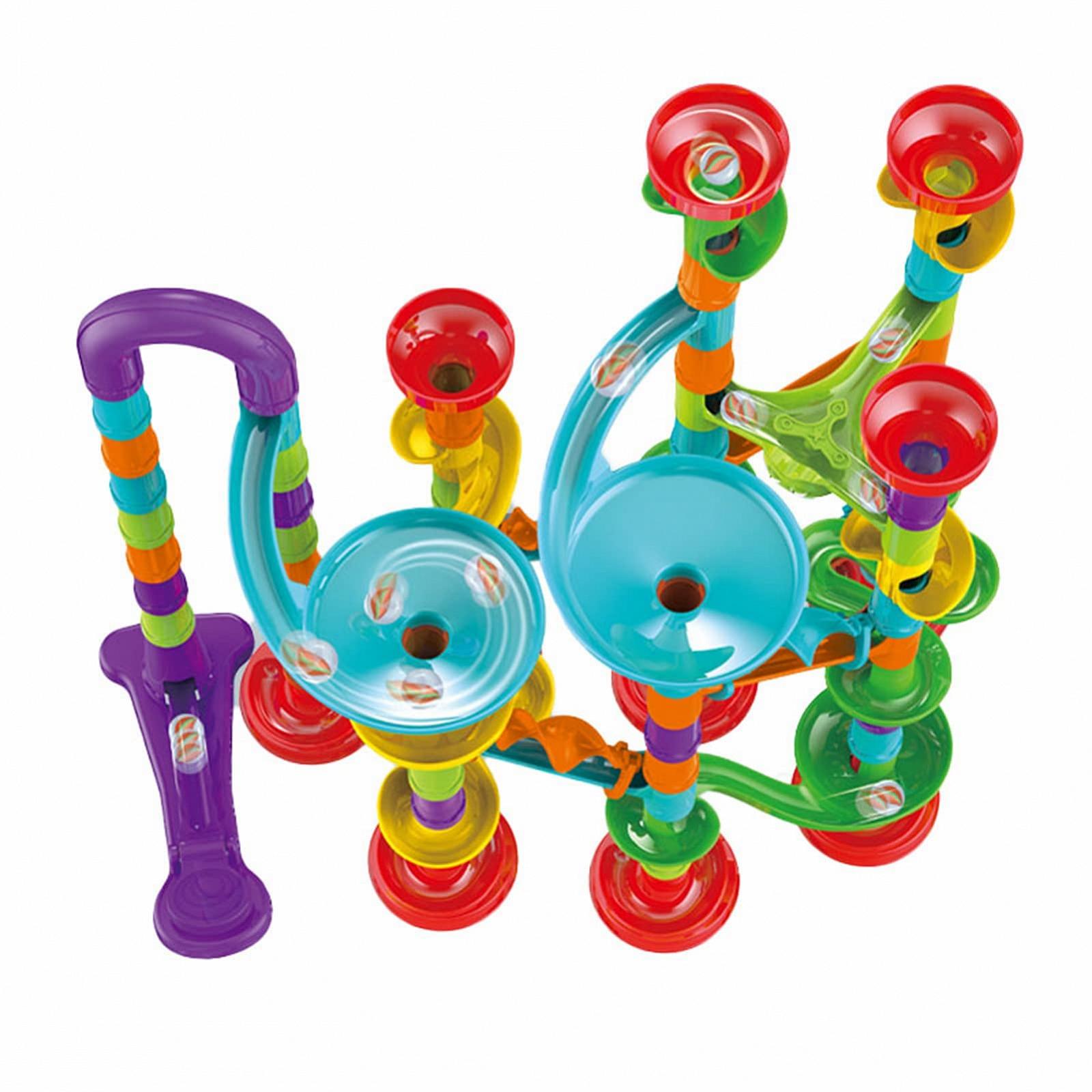 Игрушка Acouto Roll Ball Track Building Blocks из ABS-пластика 113 шт. Цветной, фото №2
