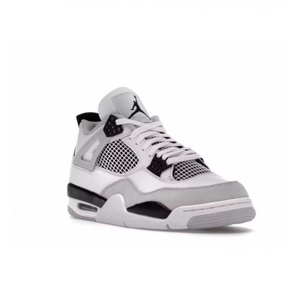 Кроссовки JORDAN 4 RETRO MILITARY BLACK Размер 44, фото №4