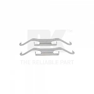 Комплект аксессуаров, тормозные колодки NK 7999680 для, передняя ось - Фото 1