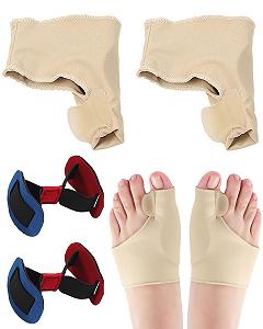 Шкарпетки Hallux Valgus з силіконовими подушечками (2 шт) Універсальний розмір - Фото 1