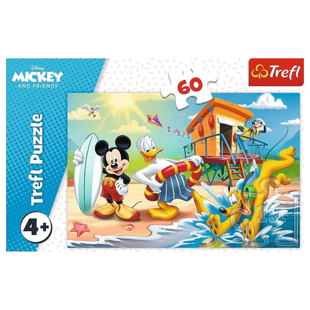 Пазл Trefl Disney Mickey Mouse and Friends Interesting Day for Mickey and Friends 60 елементів, фото №2
