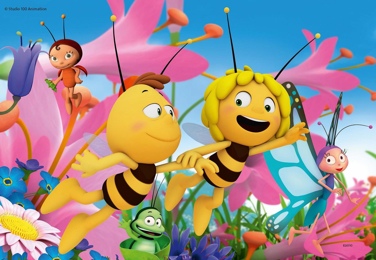 Детский пазл Ravensburger 09093 Maya The Little Bee 2 x 24 детали, фото №2