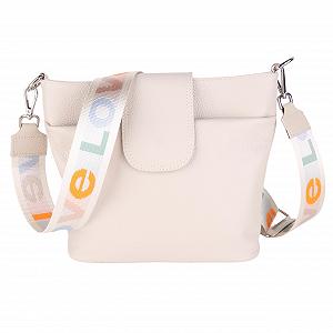 Сумка на плечо MIRROSI Женская, Натуральная кожа, Сделано в Италии, Богемный стиль, 30 x 24.50 x 9 см (Ш x ВxТ), Много места для хранения, Сумка, Нагрудная сумка, Сумка через плечо (1 сумка и 2 ремня) - Фото 1