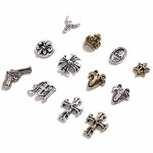 3D Металеві заклепки в стилі ретро-панк, , - Фото 1