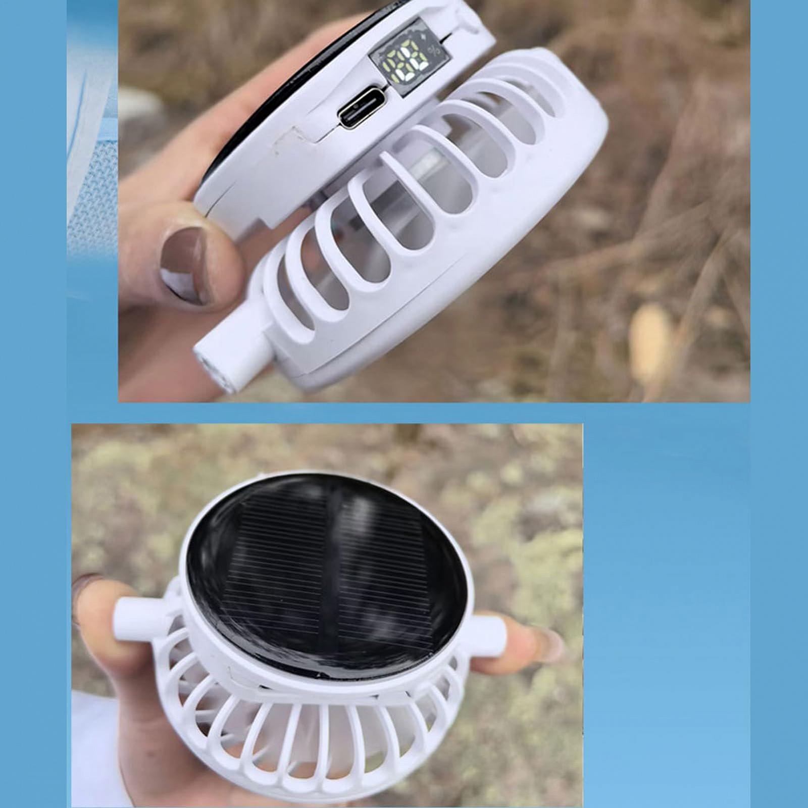 Кепка с вентилятором Knowlife С солнечной панелью USB-зарядка Воздухопроницаемая сетчатая 3 скорости, фото №7