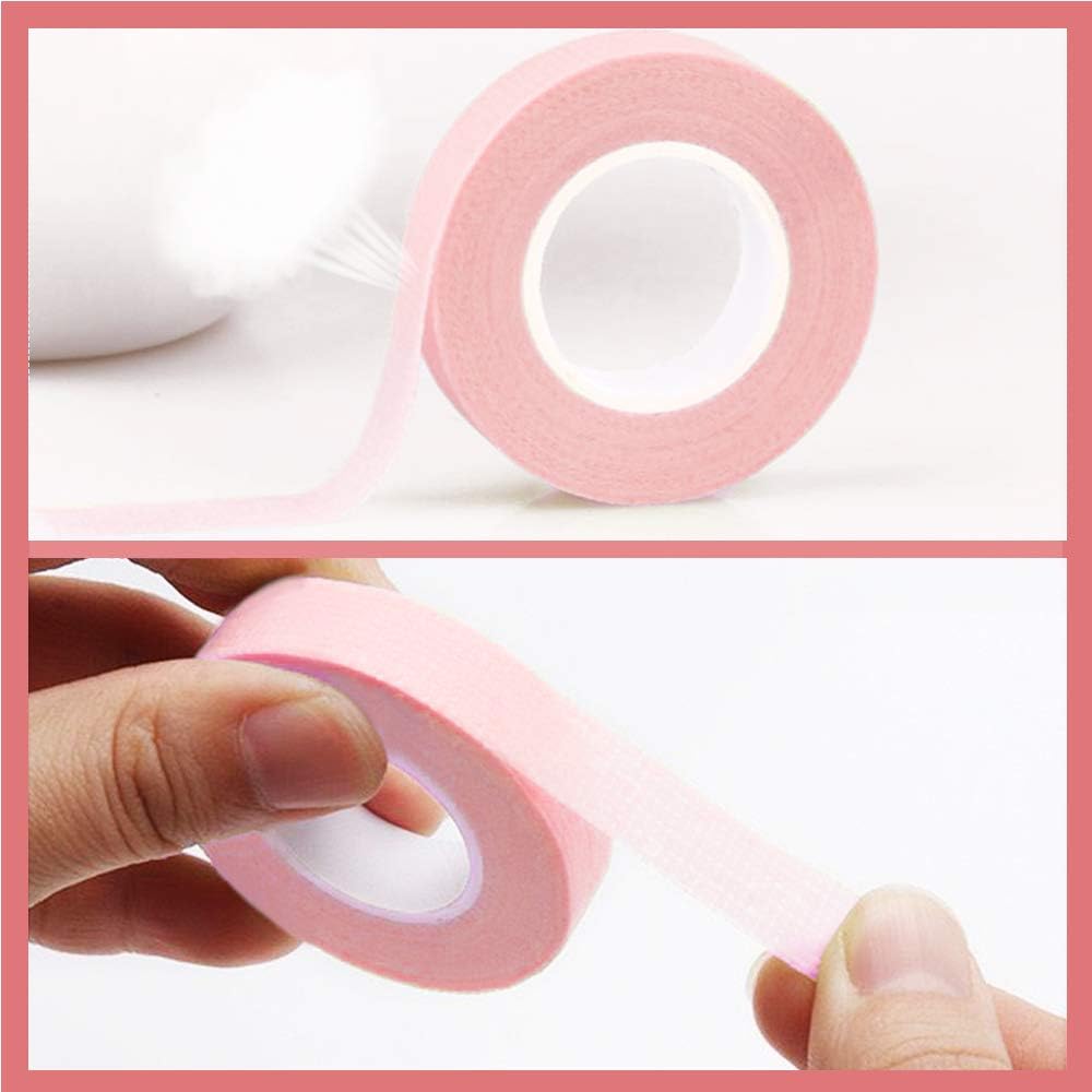 Стрічка для накладних вій 5 рулонів Eyelash Extensions Micropore Tape 0.5 дюйма x 10 ярдів на рулон, фото №5