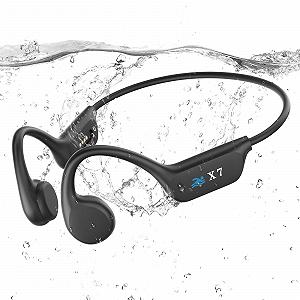 Навушники Guudsoud Bone Sound для плавання Bluetooth IP68 з 32GB пам'яті MP3 Open Ear бездротові для плавання і бігу - Фото 1