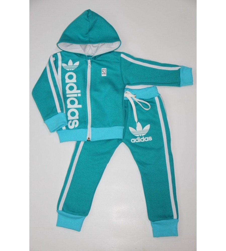 ТОП! Спортивный костюм тройка Adidas - теплый и демисезонный, для мальчиков и девочек 80-140 см, фото №8