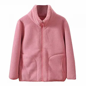 Зимняя Куртка для Мальчиков Детская Куртка Зимняя Детская Флисовая Утепленная Куртка Теплая Ветрозащитная Куртка-Пуховик со Стойкой Воротником для Детей 3-18 лет - Фото 1