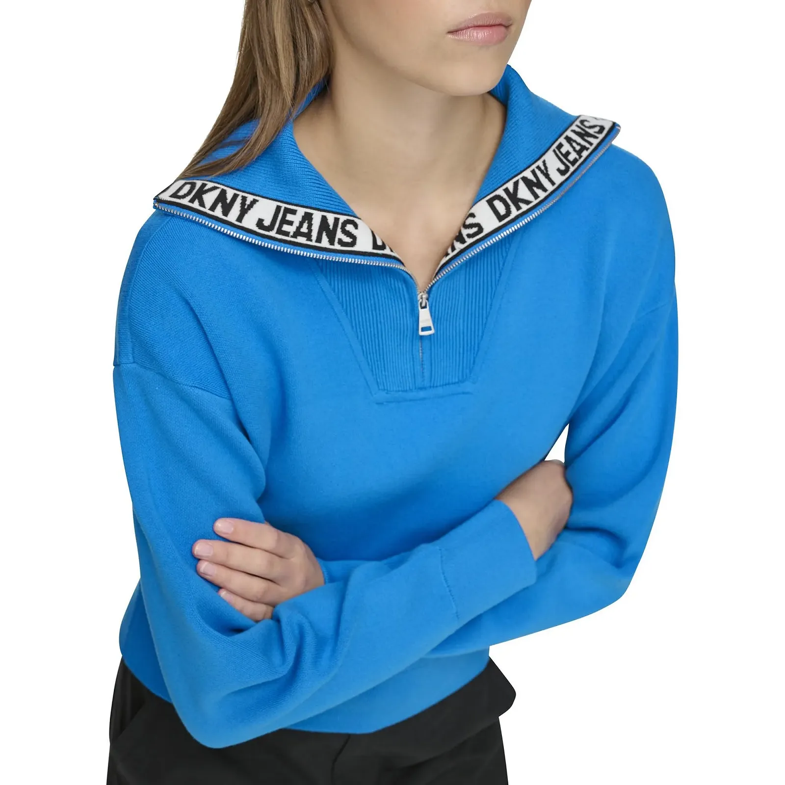 Жіноча Толстовка DKNY з Довгими Рукавами, фото №2 Жіноча Толстовка DKNY з Довгими Рукавами, фото №2