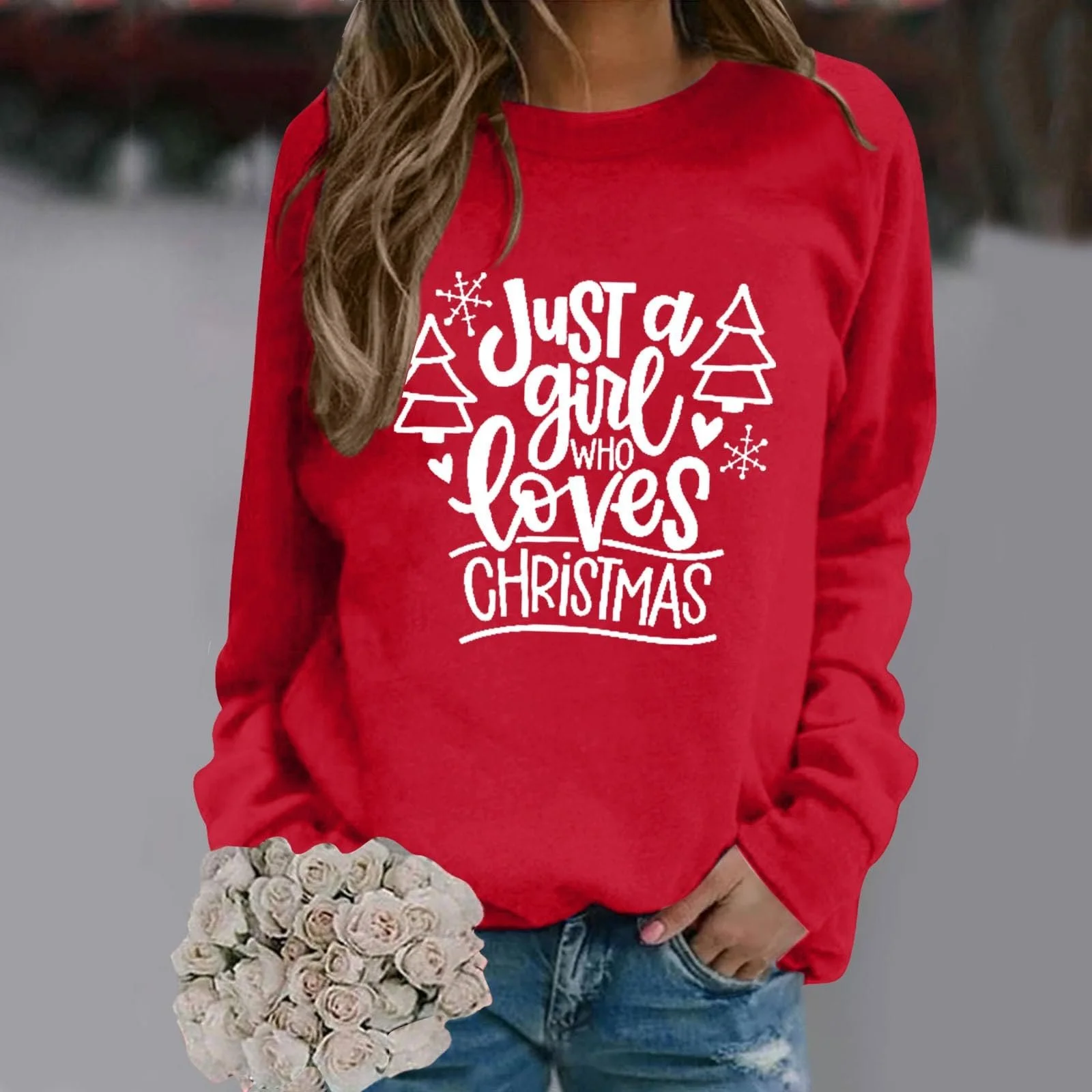 Рождественский джемпер Женский милый рождественский свитер Вязаный джемпер Рождественский костюм Рождественский принт Рождественский джемпер с длинными рукавами Рождественский свитер для вечеринки Повседневный свитшот Пуловер, фото №2 Рождественский джемпер Женский милый рождественский свитер Вязаный джемпер Рождественский костюм Рождественский принт Рождественский джемпер с длинными рукавами Рождественский свитер для вечеринки Повседневный свитшот Пуловер, фото №2