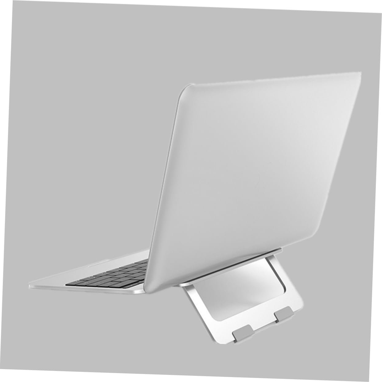 Підставка для ноутбука складана з алюмінієвого сплаву вентильована портативна для використання в офісі вдома або в дорозі, фото №7 Підставка для ноутбука складана з алюмінієвого сплаву вентильована портативна для використання в офісі вдома або в дорозі, фото №7