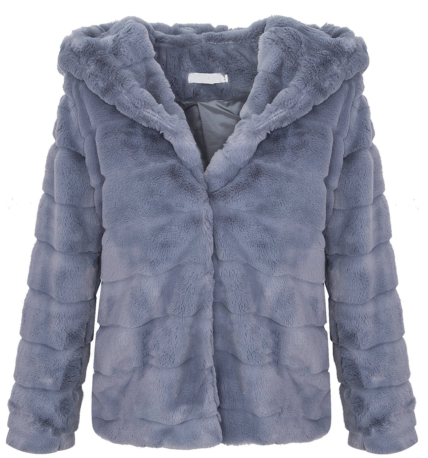 Куртка Teddy Fur Rock Creek Selection D-384 Жіноча Плюшева Куртка з Капюшоном, фото №1
