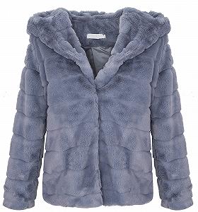 Куртка Teddy Fur Rock Creek Selection D-384 Жіноча Плюшева Куртка з Капюшоном - Фото 1
