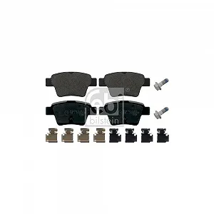 Комплект тормозных колодок FEBI BILSTEIN 16813 дисковые тормоза для CITROËN PEUGEOT synthetic.ua - Фото 1