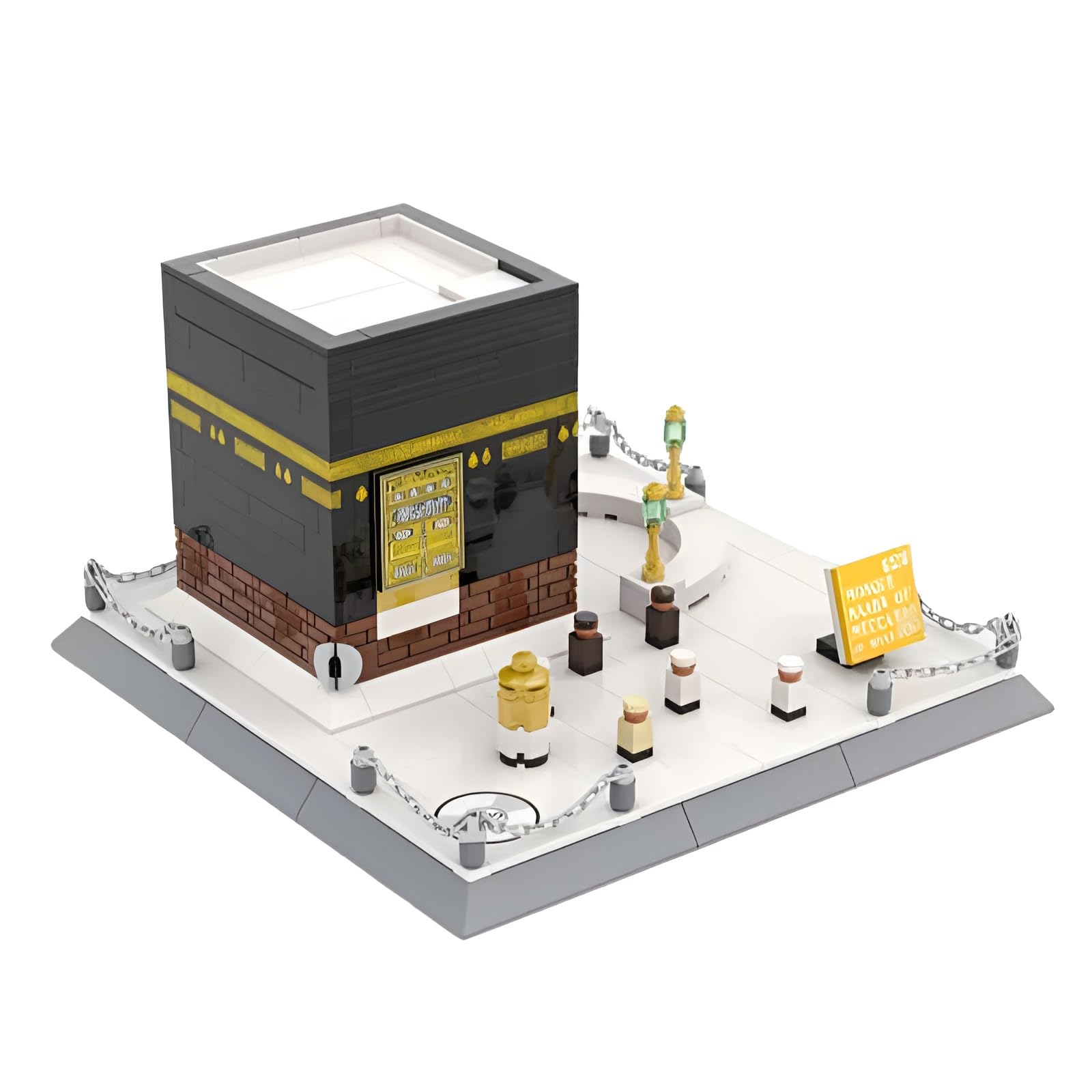 Блоки Fuleying Mosque Kaaba of Mecca 446 штук модельна іграшка, фото №4