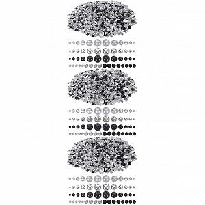 Украшения для ногтей Coheali, 3 шт, полукруглые жемчужины из смолы и чехлов для телефонов - Фото 1