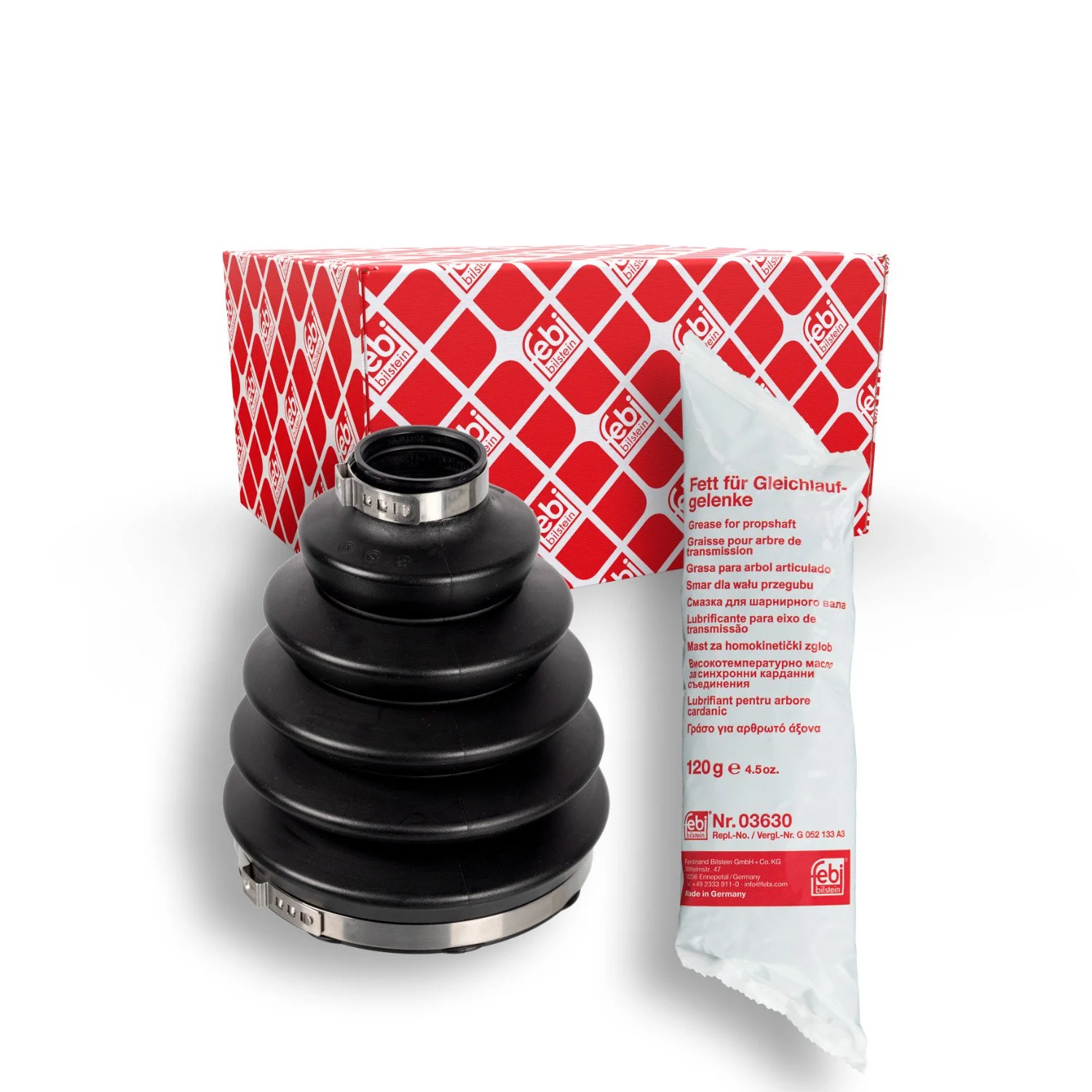 Комплект пыльника приводного вала FEBI BILSTEIN 172965 для AUDI MAN MERCEDES-BENZ VW, фото №1