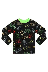 Флісова піжама для хлопчиків Довга synthetic.ua - Фото 1