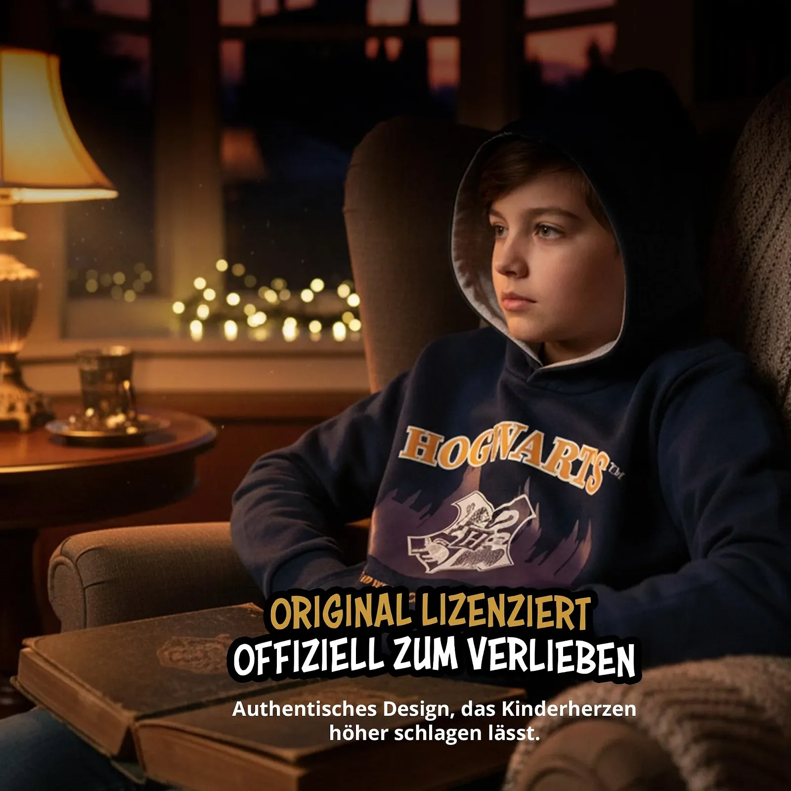 Толстовка Harry Potter Hogwarts Блакитна, фото №6