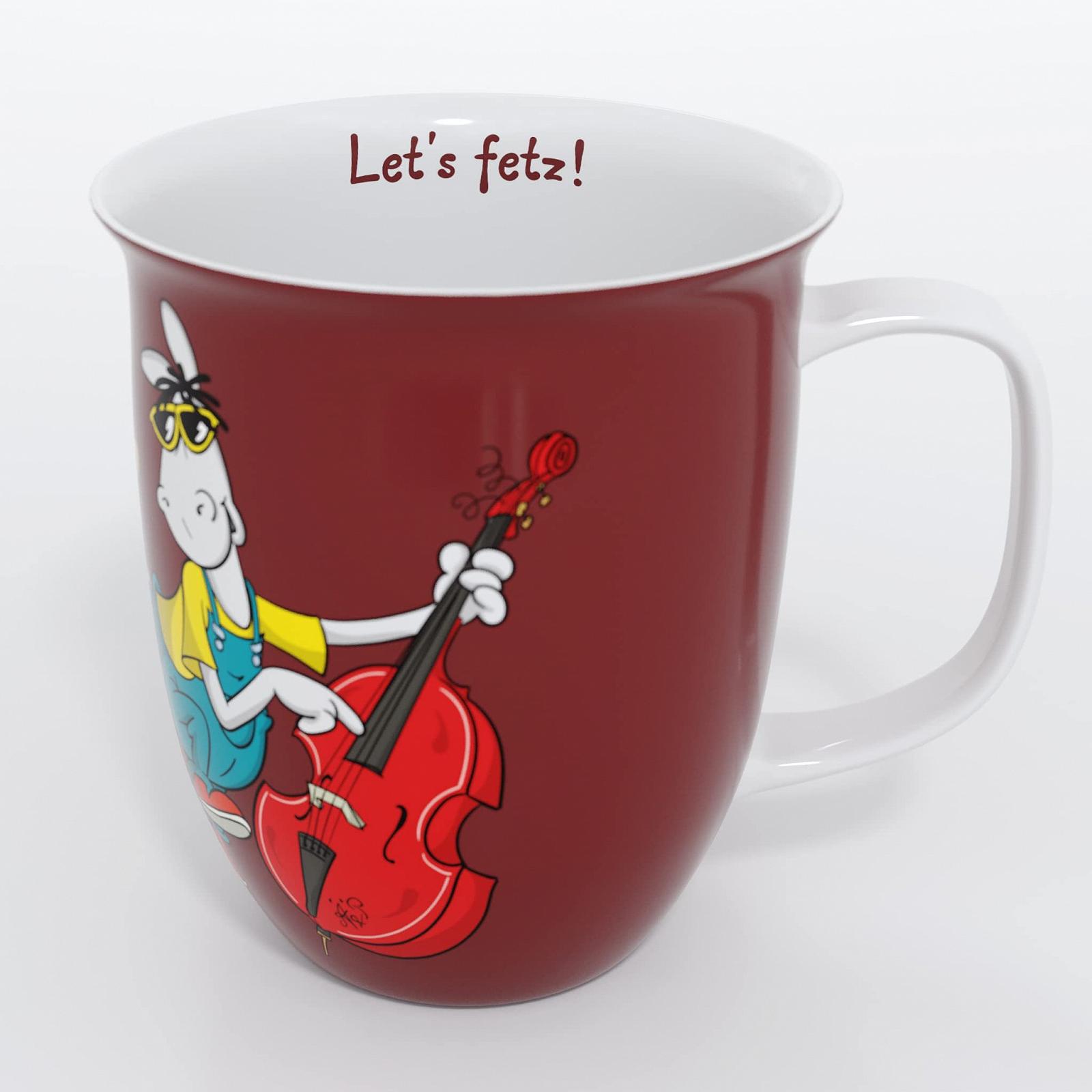 Фарфоровая кофейная кружка Äffle & Pferdle Let's Fetz, фото №3