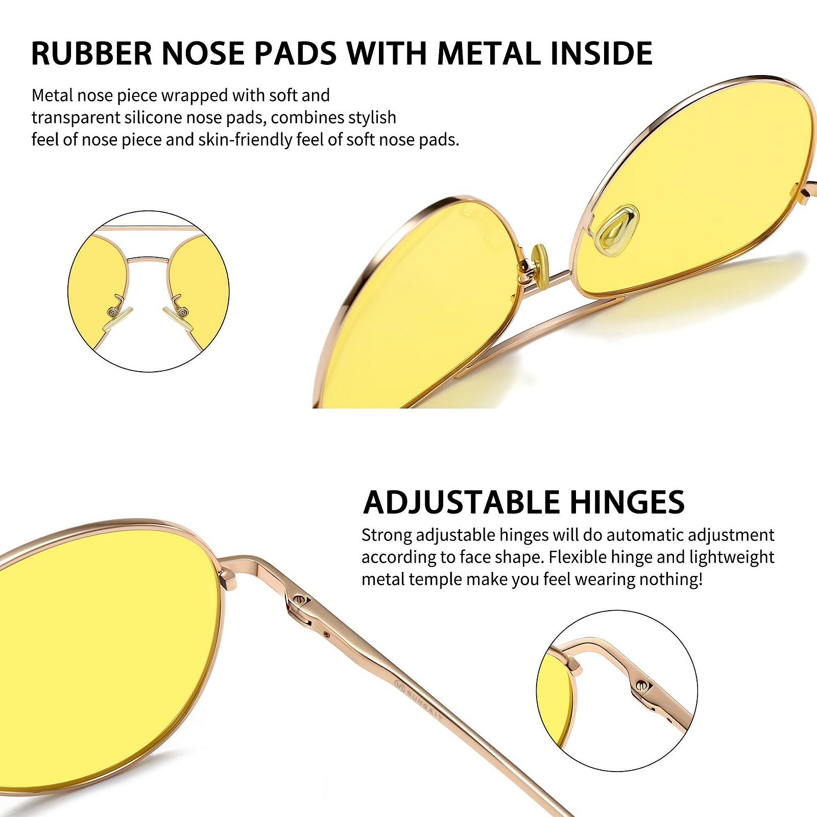 Солнцезащитные очки Oversized для женщин, легкие модные поляризованные линзы., фото №5