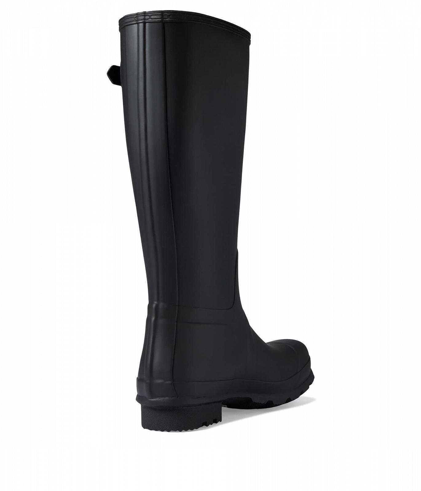 Ботинки Hunter Original Side Adjustable Мужские Черный, фото №5