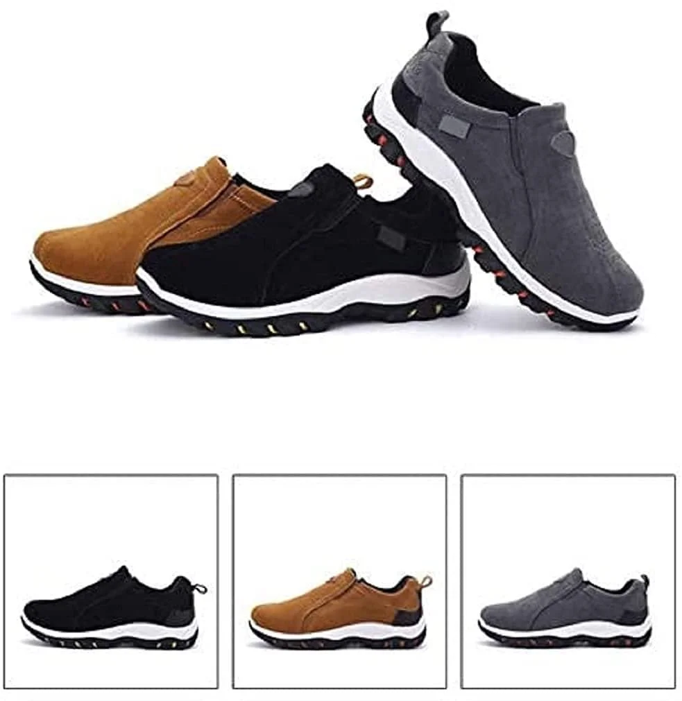 Кроссовки с хорошей поддержкой свода стопы и нескользящей подошвой, дышащие легкие, нескользящие мужские кроссовки для активного отдыха, пеших прогулок, фото №2 Кроссовки с хорошей поддержкой свода стопы и нескользящей подошвой, дышащие легкие, нескользящие мужские кроссовки для активного отдыха, пеших прогулок, фото №2