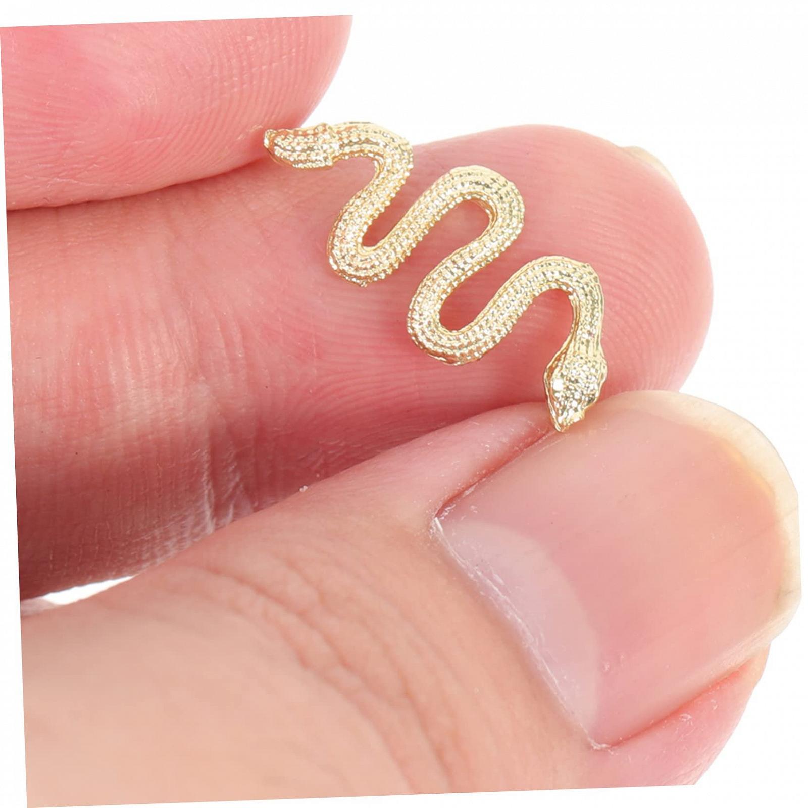 Украшения для ногтей ABOOFAN 150шт Декоративные украшения для маникюра со стразами для творческого дизайна ногтей Блестящие змеиные аксессуары для ногтей для индивидуального дизайна, фото №7