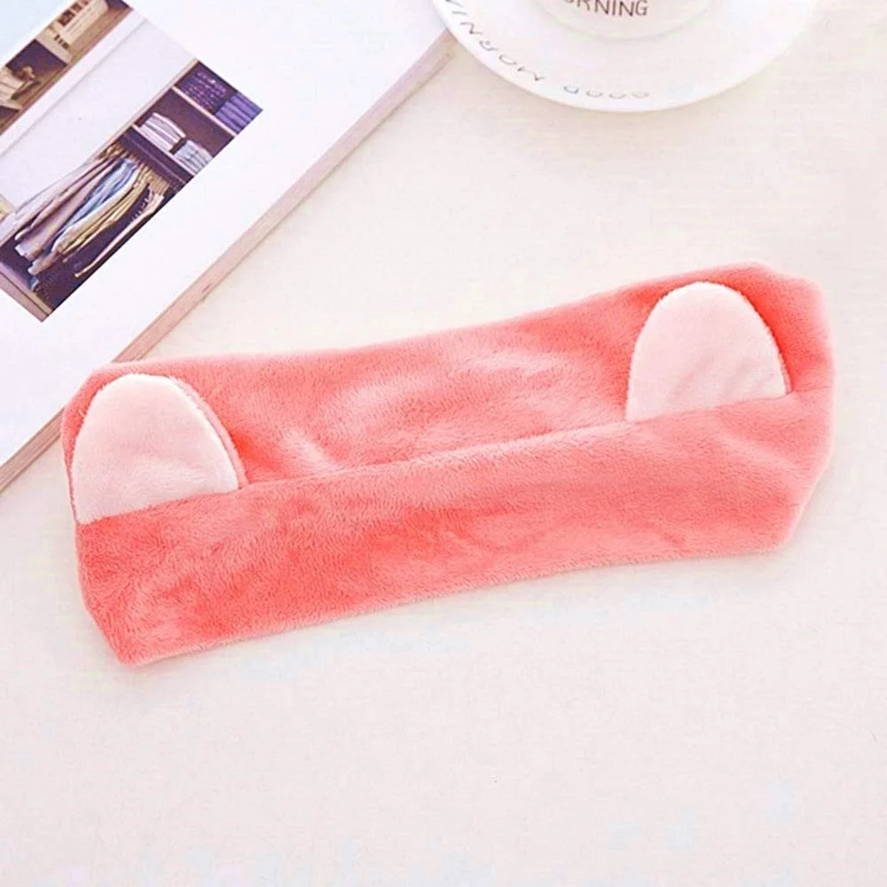 Жіночий Пов'язка Кiшка Зимовий Теплий Фіолетовий, фото №6