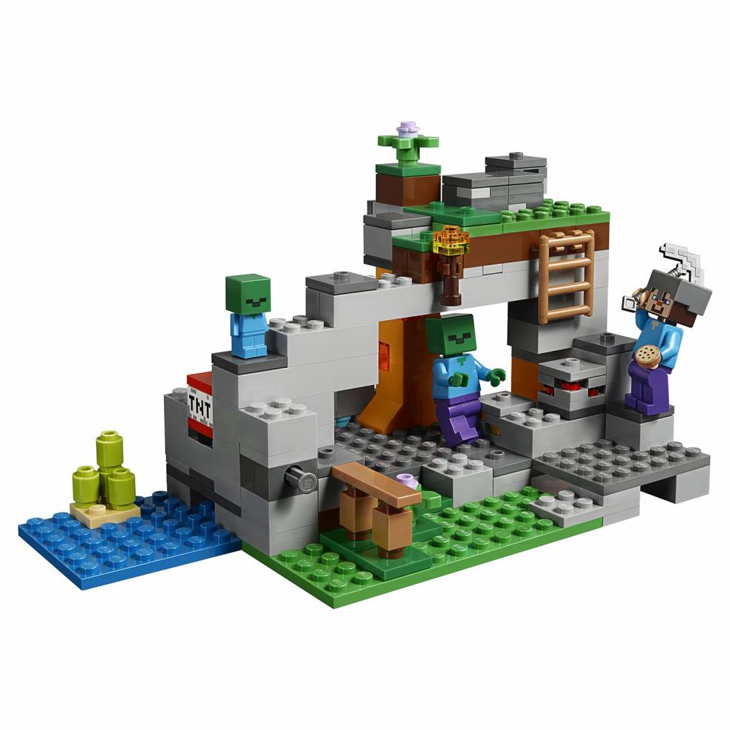 Конструктор LEGO MINECRAFT Пещера зомби 241 деталь (21141), фото №2