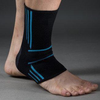 Бандажі на гомілкостоп Power System PS-6022 Ankle Support Evo Black/Blue XL пара, фото №10