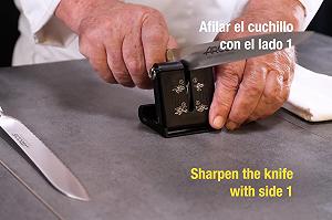 Карманная точилка ARCOS Professioneller для заточки и полировки, пластик и металл Черный synthetic.ua - Фото 1