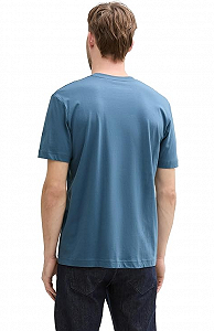 Футболка Tom Tailor LOGO TEE MEN'S 1037735-36985 Синий 2XL synthetic.ua - Фото 1